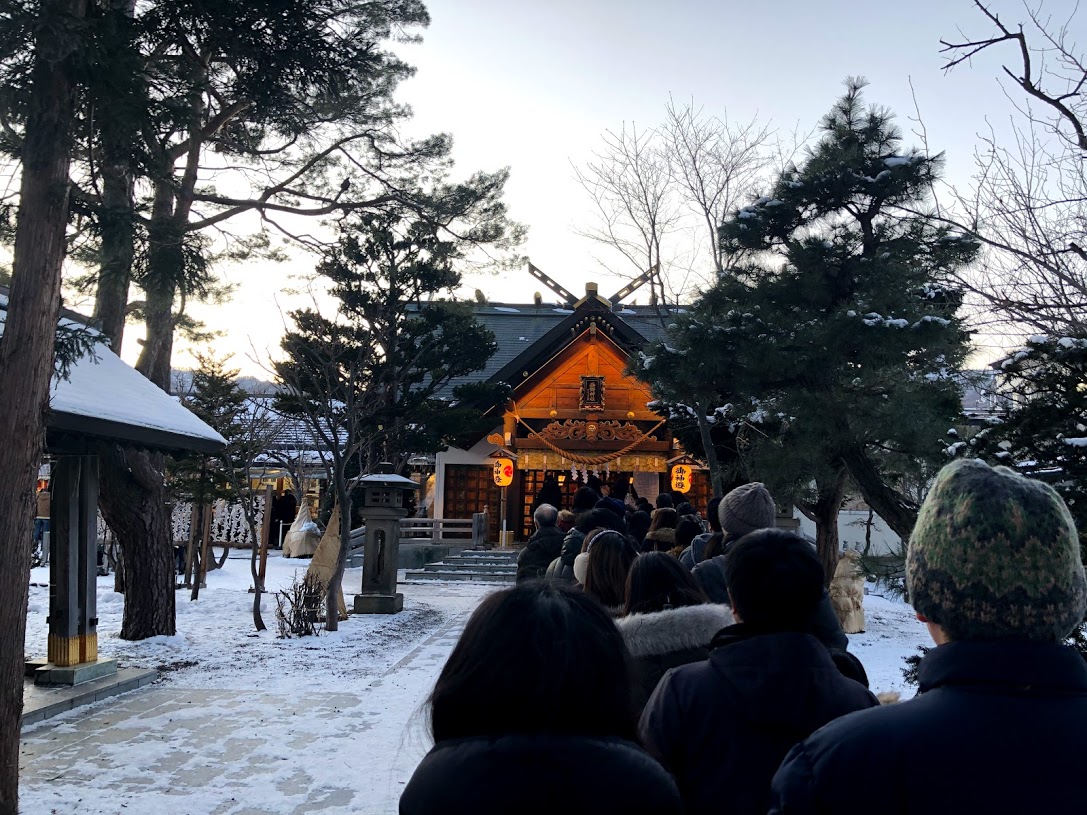 西野神社　初詣