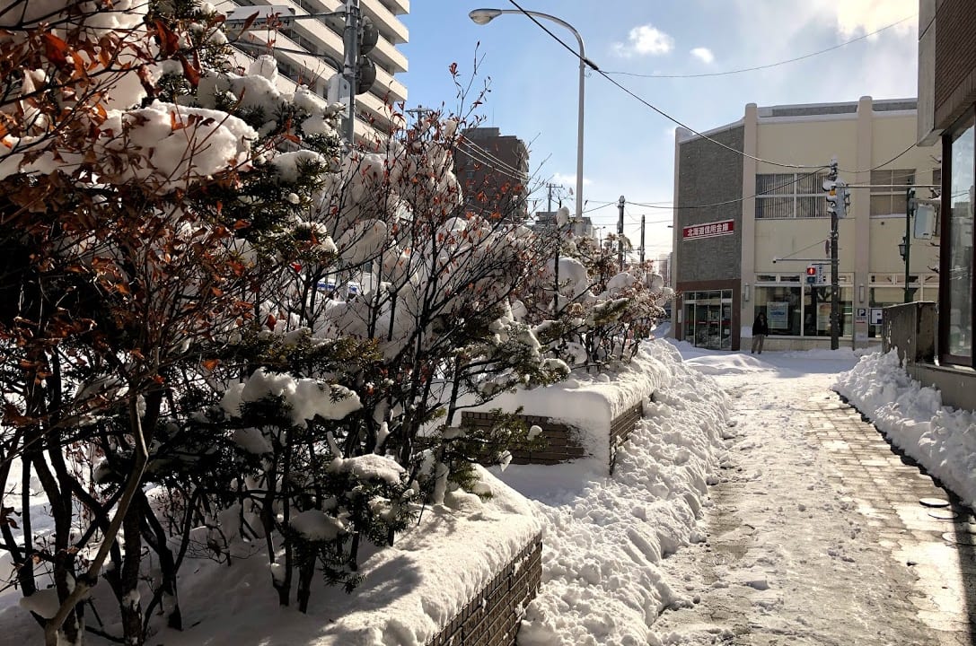 大雪　札幌