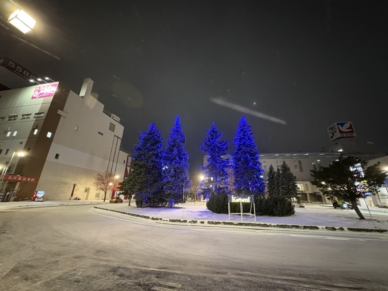 JR琴似駅前広場イルミネーション